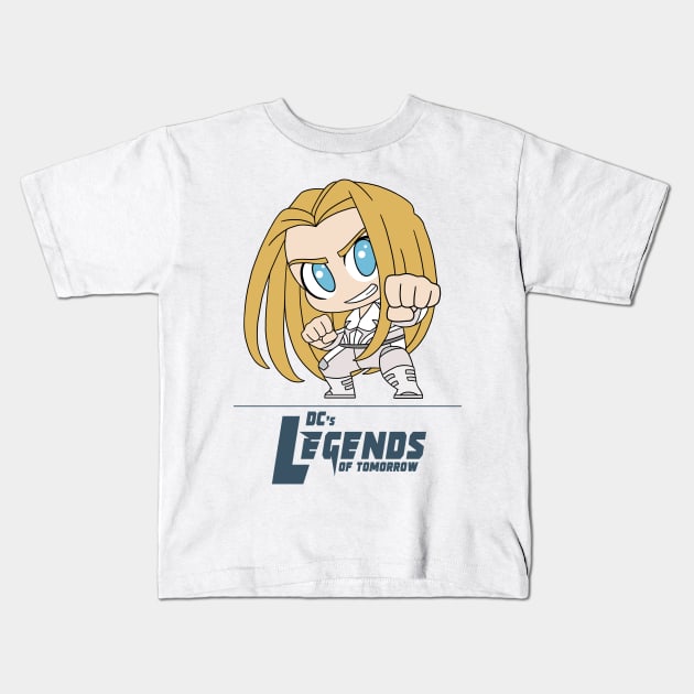 Sara Lance Punch Kids T-Shirt by RotemChan
